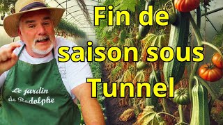 Tour du Tunnel Potager  Dernières Récoltes et Nettoyage d’Automne [upl. by Judah808]