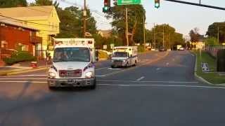 MOONACHIE NJ EMS RESPONDING 81415 [upl. by Rahas]