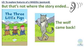 KS1 Writing Week 3  Day 4 Three Little Pigs [upl. by Spielman]