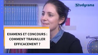 Examens et concours  comment travailler efficacement [upl. by Roi494]