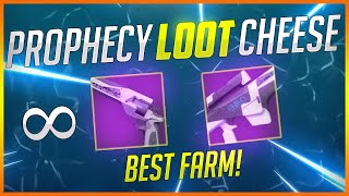 Prophecy Dungeon EASY LOOT Cheese FARM New Trials Weapons  Destiny 2 Season of the Lost [upl. by Oal]