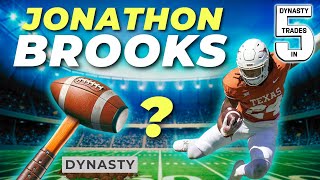 Dear Jonathon Brooks are you a HAMMER 🔨Dynasty Rookie Draft Value  Dynasty Football 2024 [upl. by Andy740]