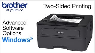 Duplex printing from Windows®  Brother printers [upl. by Oirevas395]