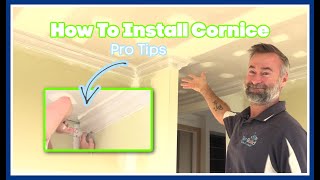 How To Install Plaster Cornice [upl. by Asina]