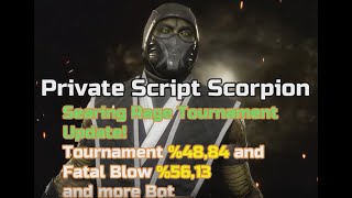 Scorpion Searing Rage Tournament Update 🏆 Advance Combos  MK11 Aftermath Script Cronus and Titan [upl. by Rother794]