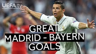 RONALDO ÉLBER ZIDANE Ten great MadridBayern goals [upl. by Christiano981]