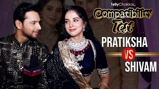 YRKKH CoStar PratikshaShivam Takes Compatibility Test With Tellychakkar  Exclusive [upl. by Stryker271]