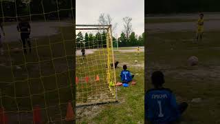 Latihan kiper U10SSBBHUTAS footballbolasepakviralbola [upl. by Nylatsyrc]