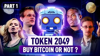 TOKEN2049 Singapore Highlights Buterin Snowden amp Crypto Fight Night Part 1 [upl. by Saraiya764]