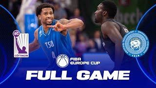 BG Gottingen v BC TSU Tbilisi  Full Basketball Game  FIBA Europe Cup 202324 [upl. by Aleciram]