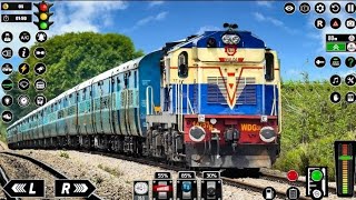 Indian Railway Super Diesel Ingen Passanger Loco Pilot Train New Delhi To Kanpur Station Game [upl. by Werra]