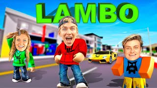 Stephen Sharer  LAMBO Official Roblox Music Video ft Carter Sharer and Grace [upl. by Viveca774]