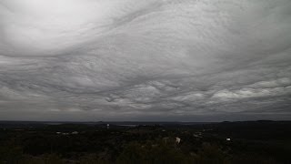 Undulatus AsperatusGravity Waves Time Lapse April 5 2014 [upl. by Eglanteen565]