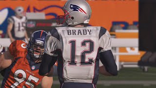 Madden 15 Online Gameplay EPIC COMEBACK OF THE YEAR TOM BRADY VS PEYTON MANNING [upl. by Ollehcram43]