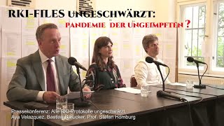 RKIFiles ungeschwärzt  Pandemie der Ungeimpften 2024 [upl. by Saber205]