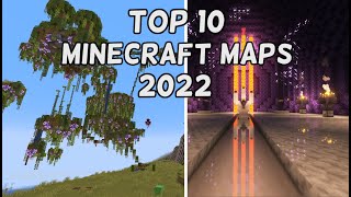 The Top 10 Minecraft Maps of 2022 [upl. by Lorne654]