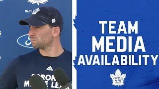 Maple Leafs Media Availability  Training Camp  September 21 2024 [upl. by Grobe]