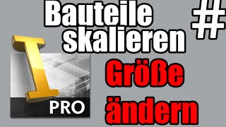 Inventor  Bauteil skalieren Größe ändern [upl. by Ysset]