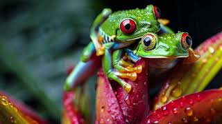 Amazing Wood Frogs Natures FreezeResistant WondersFactTechz [upl. by Yngiram]