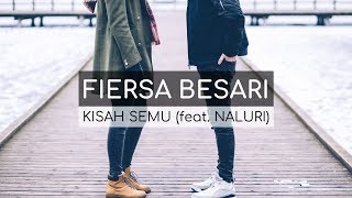 Fiersa Besari feat Naluri  Kisah Semu Lirik [upl. by Hinckley657]