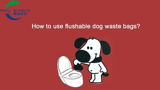 How to use flushable dog waste bags [upl. by Fabiola]