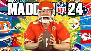 Winning a Game with Every NFL TEAM Online [upl. by Lekkim143]