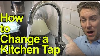 HOW TO CHANGE YOUR KITCHEN TAP  Monobloc Mixer  Plumbing Tips [upl. by Ahteral]