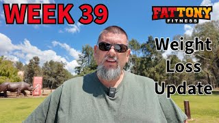 Weight Loss Update  Week 39 weightloss diet weightlossjourney [upl. by Eerok]