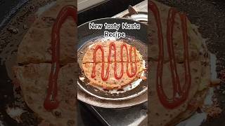 New Tasty Nasta Recipe egg nasta tasty breakfast recipe shorts roti pizza bestfood431 [upl. by Ahsenahs]