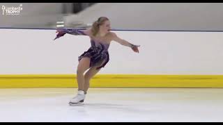 2024 Lombardia Trophy Amber Glenn FS [upl. by Ma]