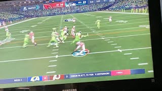 Madden 21  Seahawks vs Cardinals [upl. by Pfister279]