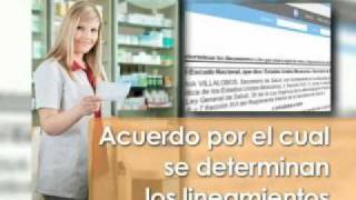 COFEPRIS Cápsula instruccional para farmacias [upl. by Iahc]