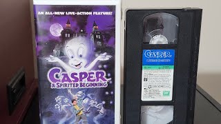 Opening to Casper ASpirited Beginning 1997 VHS [upl. by Dag]