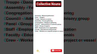 Collective Nouns l Group of Words pwcaxiomedutech shorts [upl. by Feldman969]