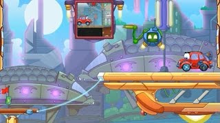 Wheely 4 Time Travel Level 12 Gameplay Walkthrough [upl. by Wieren]