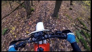 Honda XR250R 1988 in the Woods [upl. by Nicko276]