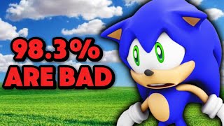 What Percent Of Sonic Games Are Actually Good [upl. by Jackson]