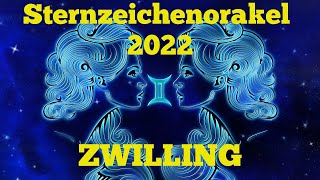 Sternzeichen Zwilling 2022  Dein Jahresorakel  Jahreshoroskop Astrologie [upl. by Denyse289]