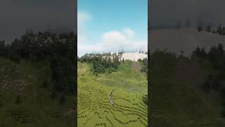 Minecraft is so Beautiful minecraft terrain minecraft mods minecraft shorts [upl. by Ulrika]