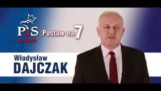 Spot Wyborczy  Władysław Dajczak nr 7 na liście PiS do sejmu Lubuskie [upl. by Lerrad]