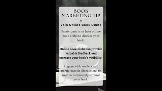 Join book clubs to promote your selfpublished book [upl. by Nyla345]