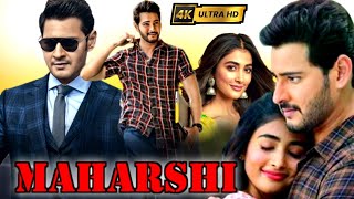 Maharshi Full Movie In Hindi Dubbed  Mahesh Babu  Pooja Hegde  Jagpathi Babu  Review amp Facts HD [upl. by Montague]