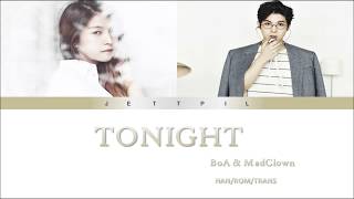 BoA amp Mad Clown – Tonight 오늘 밤 Color Coded LyricsHanRomTrans [upl. by Llydnek]