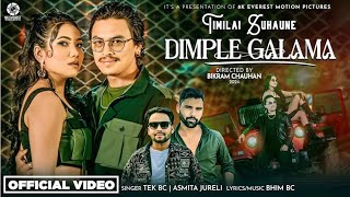 Timi Lai Suaune Dimple Gala Ma Paul Shah Asmita Jureli Music Video Tek Bc Sangita Chaudhary [upl. by Shalom]