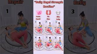 quotDaily Kegel Strength Routinequot motivation weightloss yoga [upl. by Araeit476]