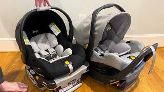 Chicco KeyFit 30 vs Chicco KeyFit 35 Car Seat Comparison [upl. by Lattimer]