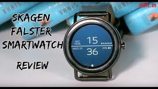 Skagen Falster Android Smartwatch Review  Digitin [upl. by Milurd455]