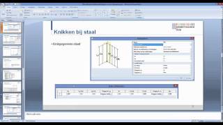 Nl Webinar Knikberekeningen in Scia Engineer 25112014 [upl. by Yecrad]