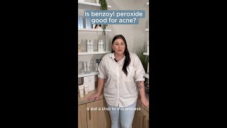 Is benzoyl peroxide good for acne [upl. by Ahsilav]