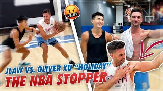 I Played Against the “NBA STOPPER” Oliver Xu  PHYSICAL 1v1 [upl. by Thacher]